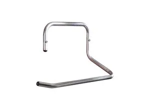 Mottez Papierrollenhalter, silber, LxB 412 x 160 mm