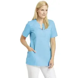 Schlupfkasack Damen türkis Gr. L - Funktionsjacke in Türkis, Gr. L - Pflegeleicht aus 50% Baumwolle, 50% Polyester und nach Öko Tex Standard 100 zertifiziert, ideal für den täglichen Einsatz.