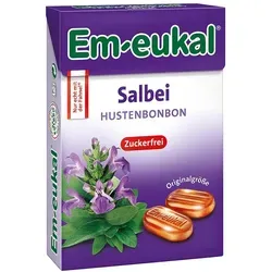Em Eukal Bonbons Salbei zuckerfrei Box