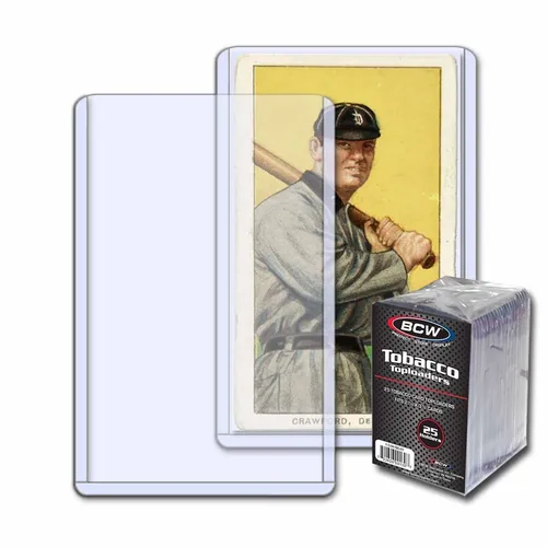 GW07e5 BCW Topload for Tobacco Cards (25 ct.) Neu & OVP