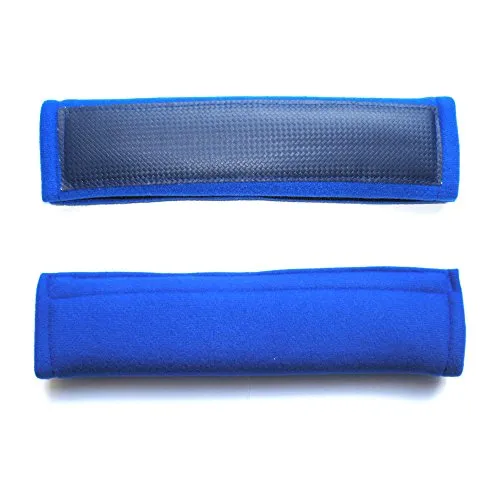 Tuningage Automax Gurtpolster blau sehr weich und dick LxBxH 260x70x35mm