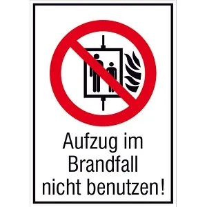 SafetyMarking Verbotsaufkleber 