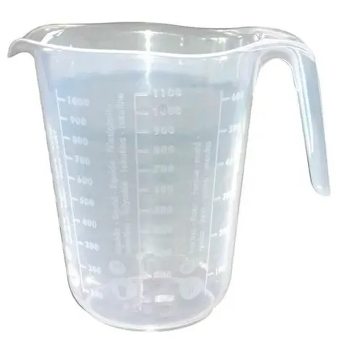 ReinigungsBerater Messbecher transparent 1 L Messbecher 1 L mit Skala 62691