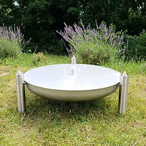 Deckel für Feuerschalen Ø 80cm (Edelstahl Ø 80 cm)