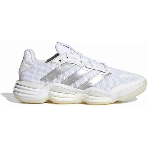adidas Hallen-Indoorschuhe Stabil 16 Damen in silber von adidas