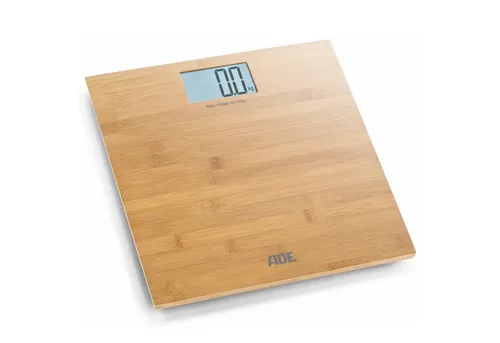 ADE Personenwaage mit Bambusfläche