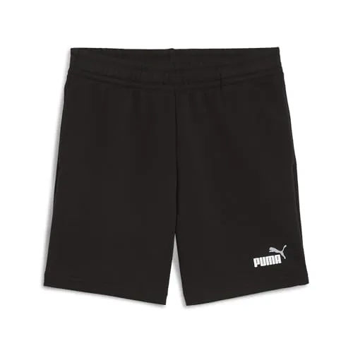 PUMA Jungen ESS 2 Color No. 1 Logo Shorts TR B Gestrickte Shorts - Bequeme, leichte Shorts mit normaler Passform und Kordelzug. Ideal für aktive Jungs, aus strapazierfähigem Material, das schnell trocknet.