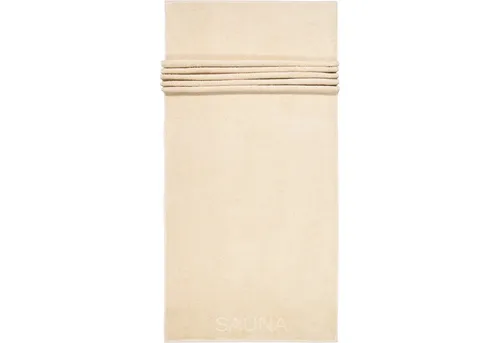 Cawö Saunatuch in beige von Cawö
