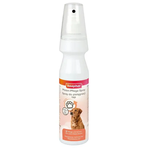 beaphar Pfoten-Pflege Spray 150 ml Sprühflasche mit Propolis + 1 Snack