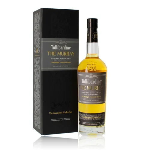 Tullibardine The Murray 2008/2021 - Cask Strength - Whisky, abgefüllt in Fassstärke mit 56,1% Vol., Teil der Marquess Collection und 13 Jahre in First Fill American Oak gereift.