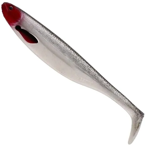 Westin ShadTeez Slim V2 27cm 99g - Gummifisch, Farbe:Redlight