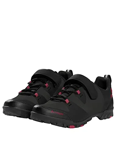 Vaude TVL Pavei Damen MTB Schuhe - Schwarz - Größe 36 - Fahrradschuhe mit optimaler Passform und rutschfester Sohle für sicheren Halt beim Mountainbiken.