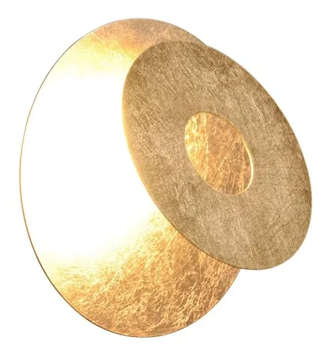 Trio Lighting Leano 6W Wandlampe in gold von TRIO Leuchten