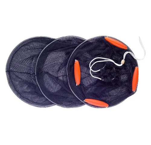 Jenzi Setzkescher, schwimmend, 125cm x 50cm - Schwimmender Setzkescher von Jenzi mit einer Maschenweite von 6 mm. Ideal für den Fang und die sichere Aufbewahrung von Fischen. Kompakt und praktisch für jeden Angler.