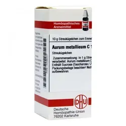 Aurum Metallicum C1000 Globuli - Arzneimittel zur Unterstützung des emotionalen Gleichgewichts, ideal für eine natürliche Therapie in Ihrer Apotheke oder Versandapotheke.