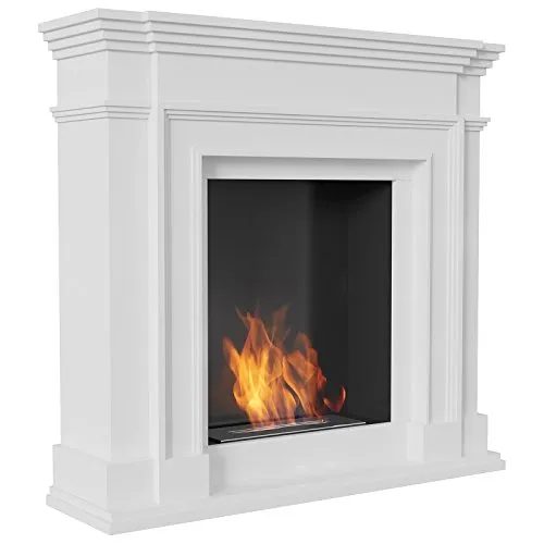 Kratki Biokamin Legionis + Verkleidung | weiß von Kratki