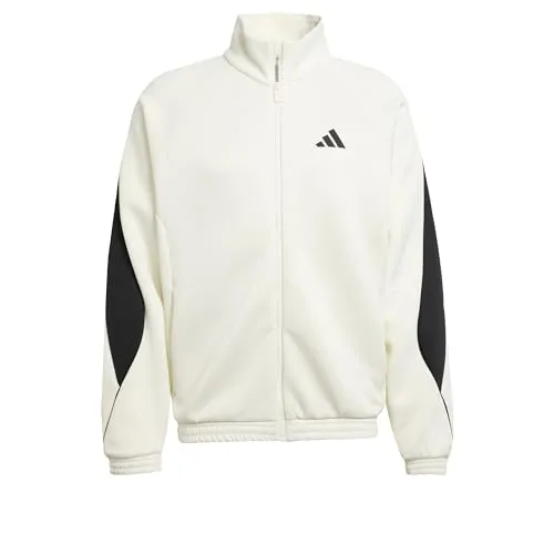 ADIDAS Herren Jacke Stadium – Sportlich und Bequem in weiß von adidas