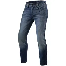 Revit Piston 2 SK Motorrad Jeans, blau, Größe 36 für Männer