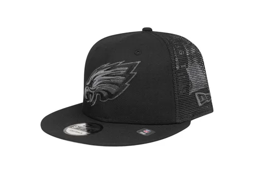 New Era 9Fifty Mesh Snapback Cap - NFL Philadelphia Eagles - Herren Snapback Cap in Schwarz für sportliche Anlässe. Stylisches Mesh-Design sorgt für Atmungsaktivität und Komfort beim Tragen.