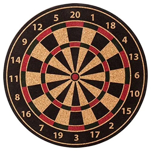 Kork-Deko.de Dartscheibe 45cm