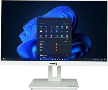 TERRA Y ALL-IN-ONE-PC 2420HA V2 wh GREENLINE - Kompakter All-in-One-PC mit leistungsstarkem Core Ultra 5, 16 GB DDR5 RAM und 1 TB Speicher. Ideal für effizientes Arbeiten und modernes Design.