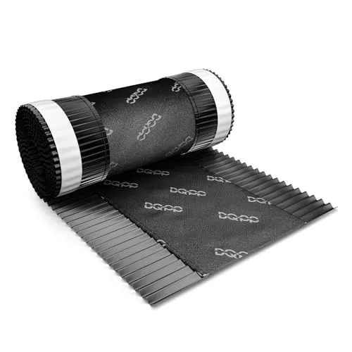 DQ-PP FIRSTBAND | Länge 5m | vRoll | Breite 240mm | Graphit RAL 7016 |Aluminium PP Vlies | Selbstklebend | Dach Dachfirst Firstrolle First Rollfirst Band | Grat Gratrolle Gratband Firstabdeckung