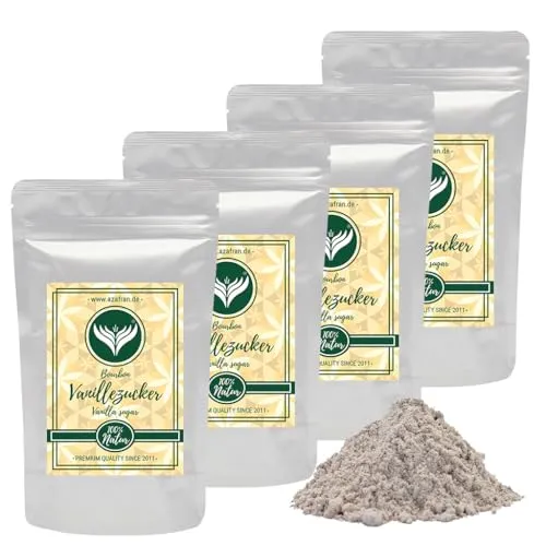 Bourbon Vanillezucker - Vanille Zucker mit echter Bourbonvanille aus Madagaskar 1kg