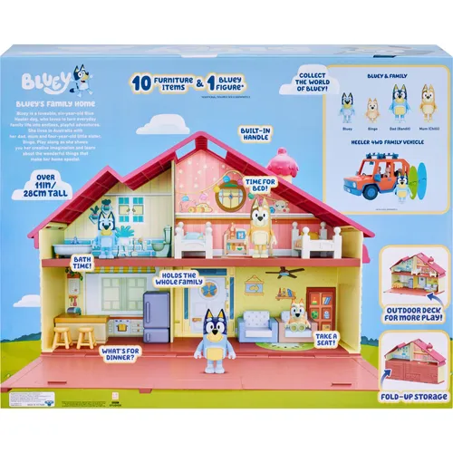 Bluey Familienhaus Spielset