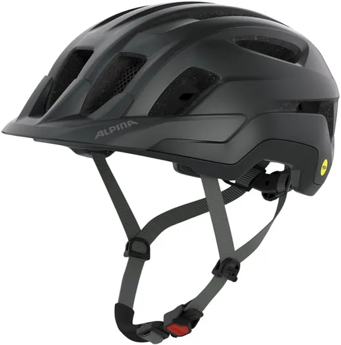 Alpina Paranus Mips Helm schwarz-matt (Größe 37, 59-61 cm)