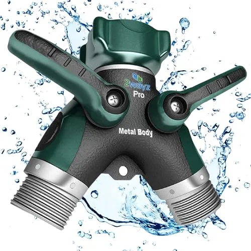 2WAYZ Schlauchverteiler – 2-Wege Y-Adapter für Gartenschlauch