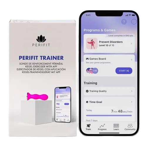Perifit Kegel-Übungsgerät mit App | Innovativer Beckenbodentrainer