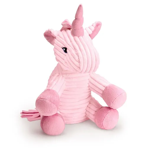 Mousehouse Gifts - Einhorn-Kuscheltier - Cord - Rosa - 25 cm (10)