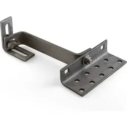 1x Photovoltaik Dachhaken verstellbar Solar PV Halterung Edelstahl 5mm Dachpfanne 15 cm