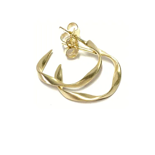 Klassische Creolen 333/- Gelbgold