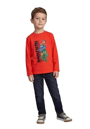 LEGO® NINJAGO® T-Shirt L/S – Rot – LWTAFFY 603