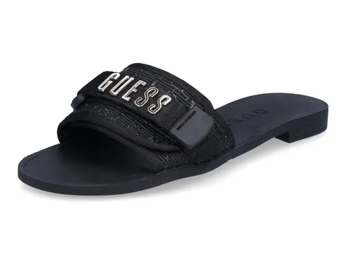 Guess Elyze 3 FLGEL3ELE19BLACK - Damen Sneaker in Schwarz, 37 EU - Stylische Slip-On Sneaker mit flachem Absatz, ideal für den Alltag und bequemes Tragen.
