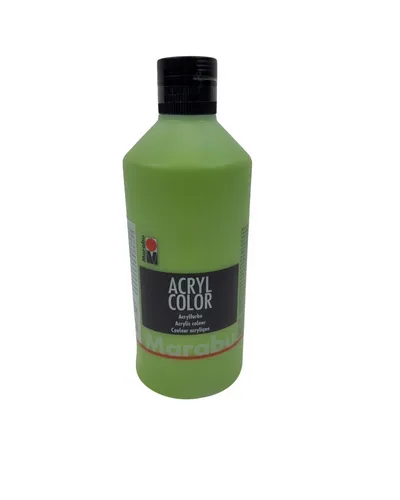 Marabu Acrylfarbe Acryl Color 500 ml Blattgrün 282 von Marabu