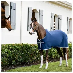 Horseware Ireland Abschwitzdecke Amigo 160 (7'0) Navy/Titanium Grey & Silver