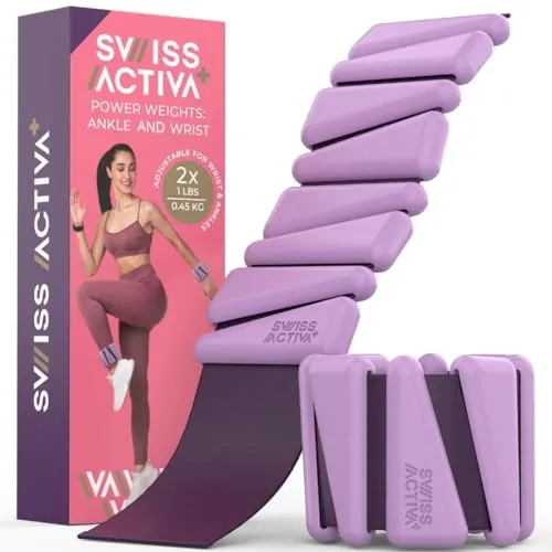 Swiss Activa+ Hand- und Fußgewichtsmanschetten für Frauen von Swiss Activa+
