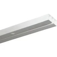 Gardinia Vorhangschiene 1-läufig Slim Line Weiß 150 cm