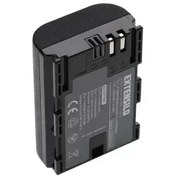 EXTENSILO 2x Akku für Canon LP-E6, LP-E6NH – Hochleistungsakku - Hochwertiger 2250 mAh Li-Ion Akku für Canon-Kameras, ideal für lange Einsätze. Kompatibel mit Standard-Ladegeräten. Lieferung umfasst 2 Akkus für maximale Einsatzbereitschaft.