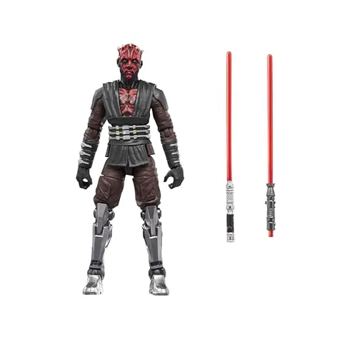 Star Wars Maul Shadow Lord Figur 9,5 cm mit Lichtschwert von Hasbro