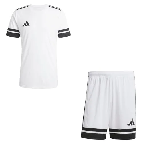 adidas Performance Fußballtrikot Herren Set Squadra 25 - Trikots für Herren: Set aus Trikot und kurzer Hose mit AEROREADY Technologie für trockenen Komfort und 100% recycelten Materialien, ideal für Teamgeist auf dem Platz.