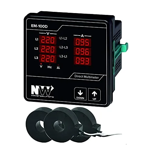 Produktbild NWP EM-100D NW Einbaumessgerät für Strom