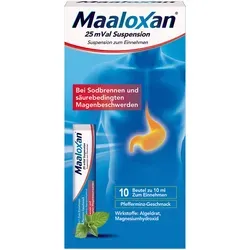 Maaloxan 25 mVal Suspension 10X10 ml