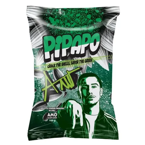 Pipapo AMO Geröstete Sonnenblumenkerne Neutral grüne Edition 100g