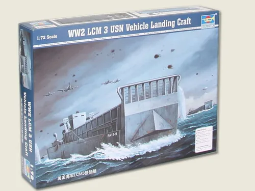 WW2 LCM 3 USN Vehicle Landing Craft / 1:72 - Trumpeter / 07213