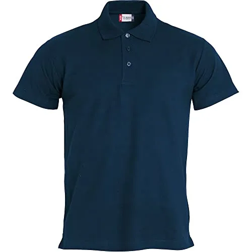 Clique Poloshirt Basic Polo Herren NEU, Wähle Deine Größe:L, Wähle Deine Farbe:dunkelblau