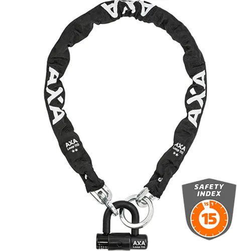 AXA Loop 110 (19775014) - Robustes Fahrradschloss - Fahrradschlösser mit hohem Sicherheitsniveau, ideal für die sichere Abstellung Ihres Fahrrads unterwegs.