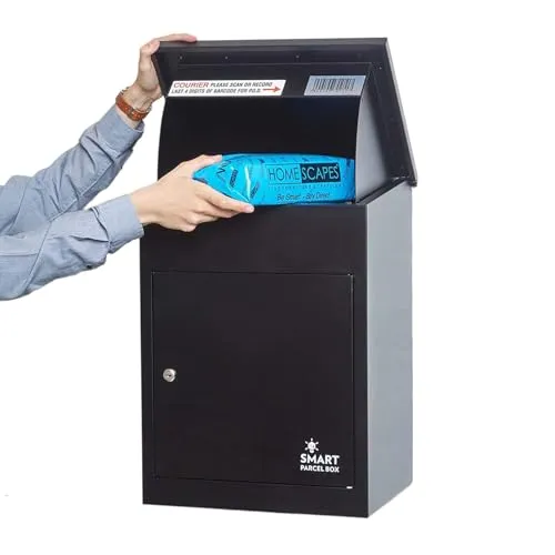 SMART PARCEL BOX Paketbox in schwarz von Smart Parcel Box
